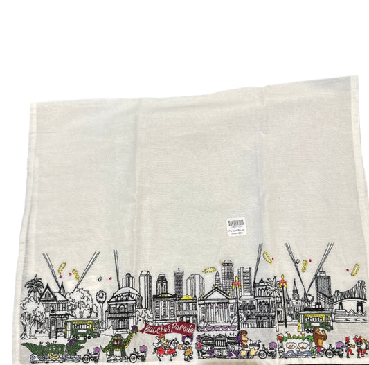 Parade Route Tea Towel