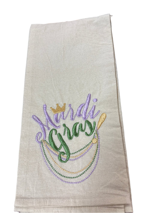 Mardi Crown Hand Towel