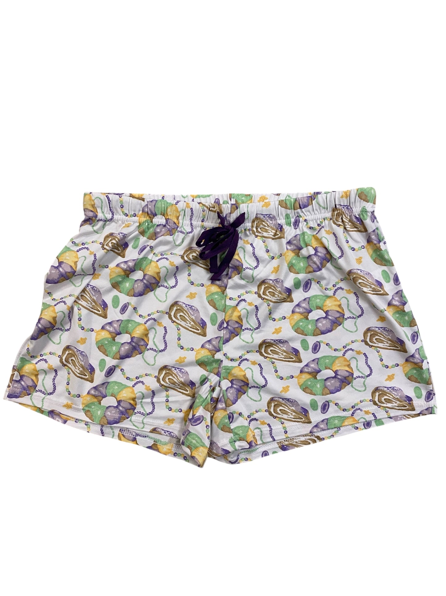 King Cake Love Sleep Shorts