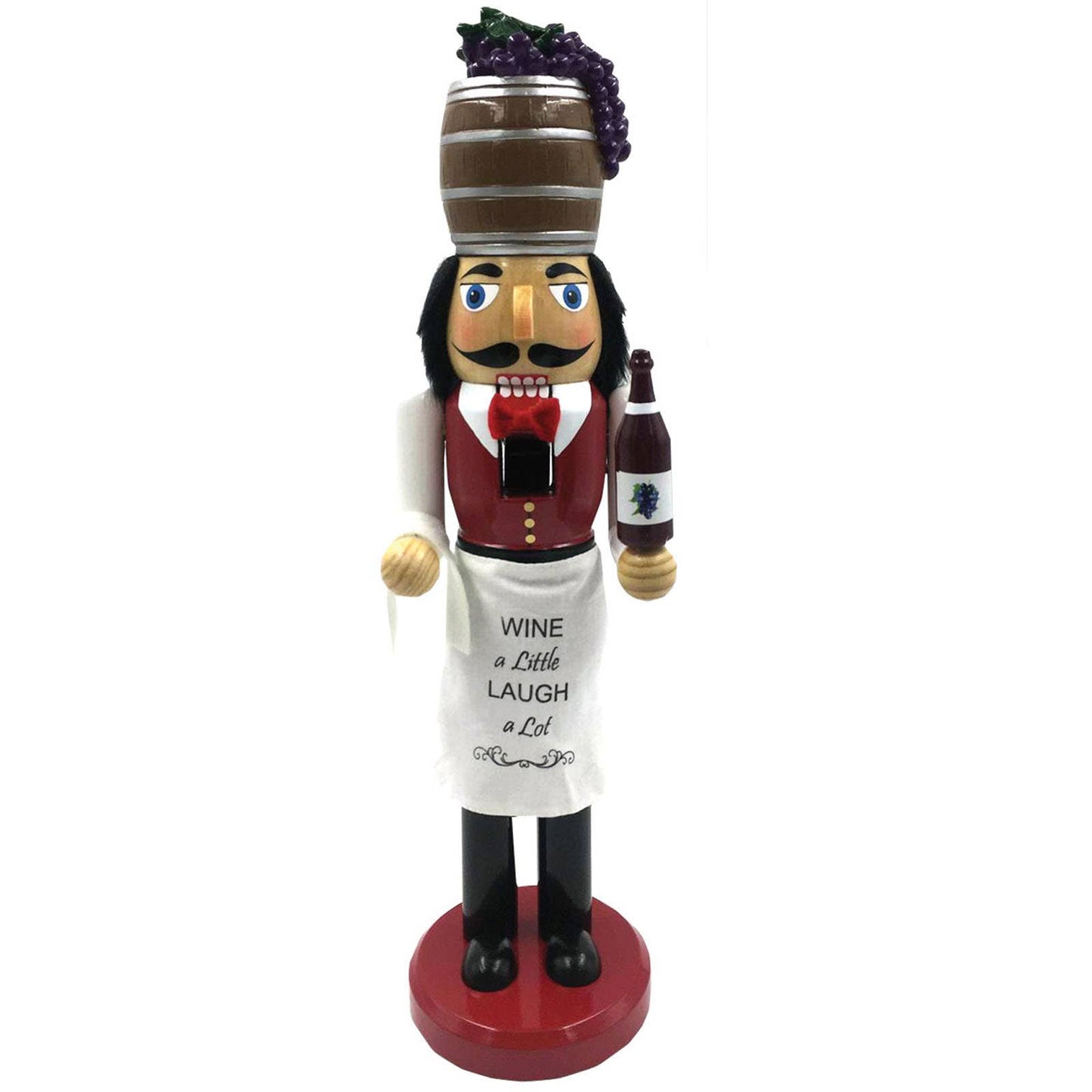 14" Wine Steward Nutcracker