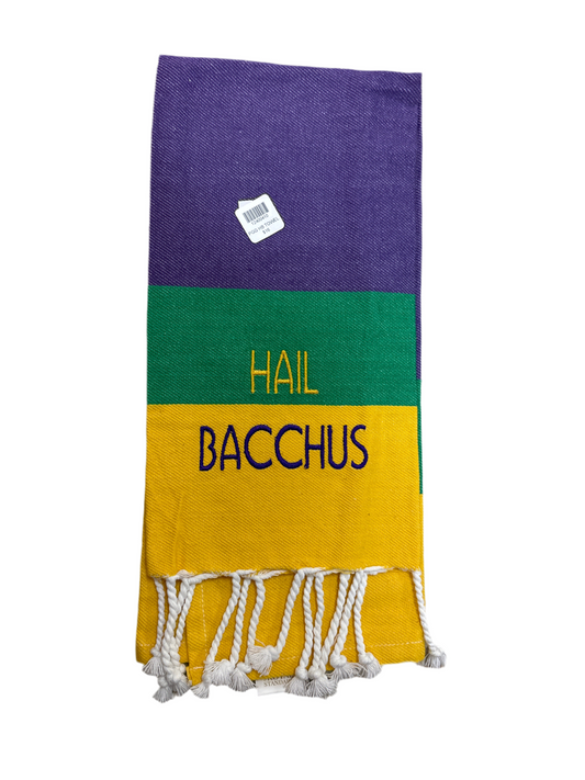 PGG Hail Bacchus Embroidered Towel