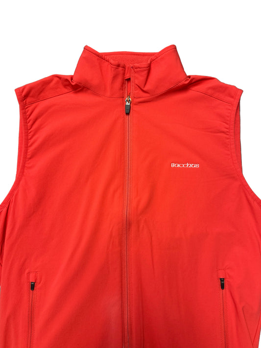 Donald Ross Tristan Full Zip Vest Paprika
