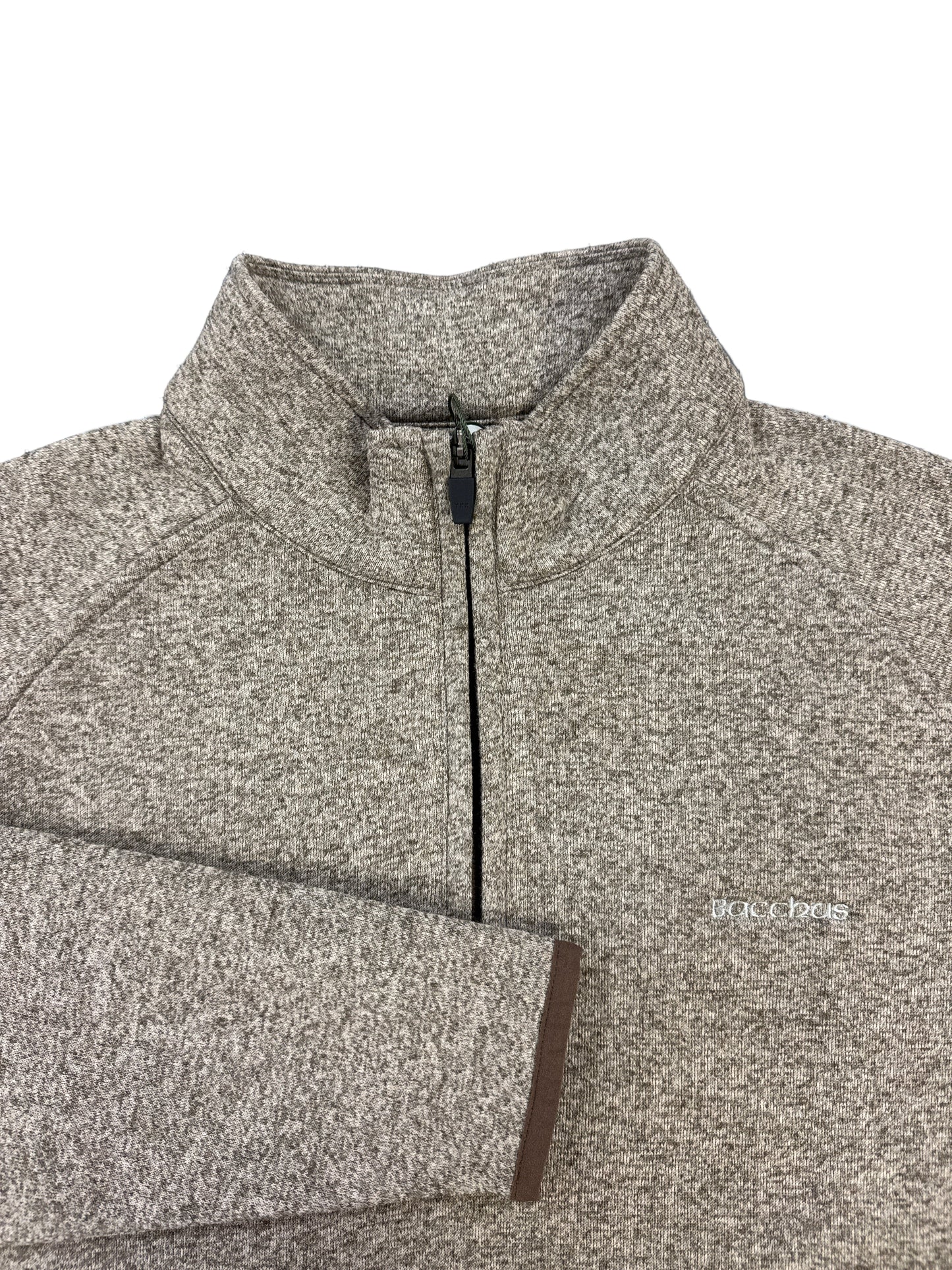 Donald Ross Nairn 1/4 Zip Pullover Oat