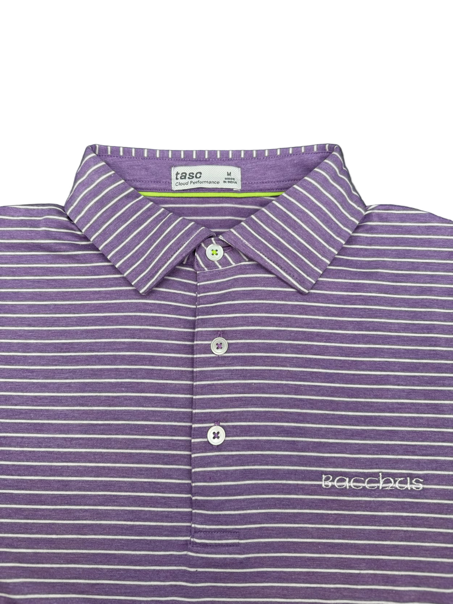 Tasc Cloud Polo Shirt Brookline Stipe