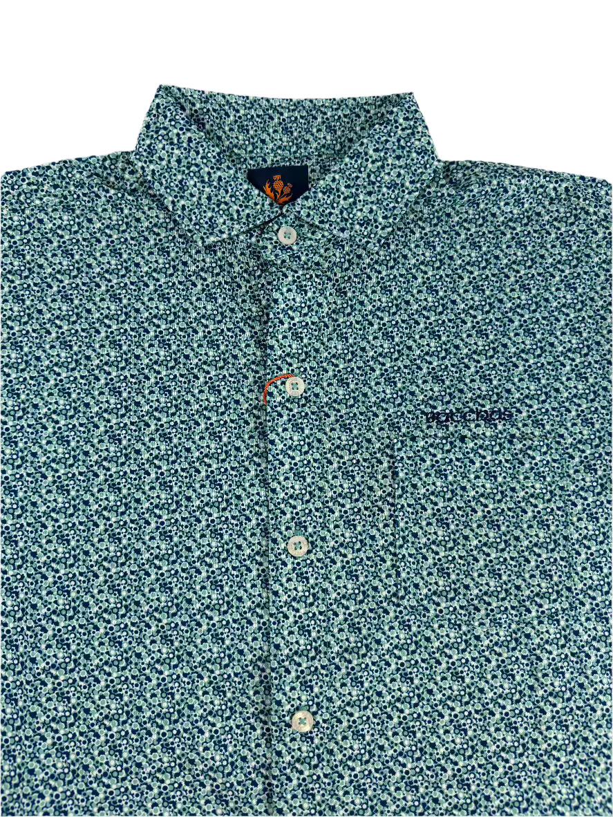 Donald Ross Euan Sport Short Sleeve Button Down