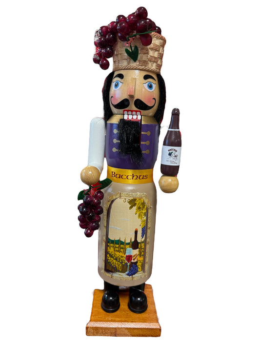 14" Tuscan Wine Nutcracker