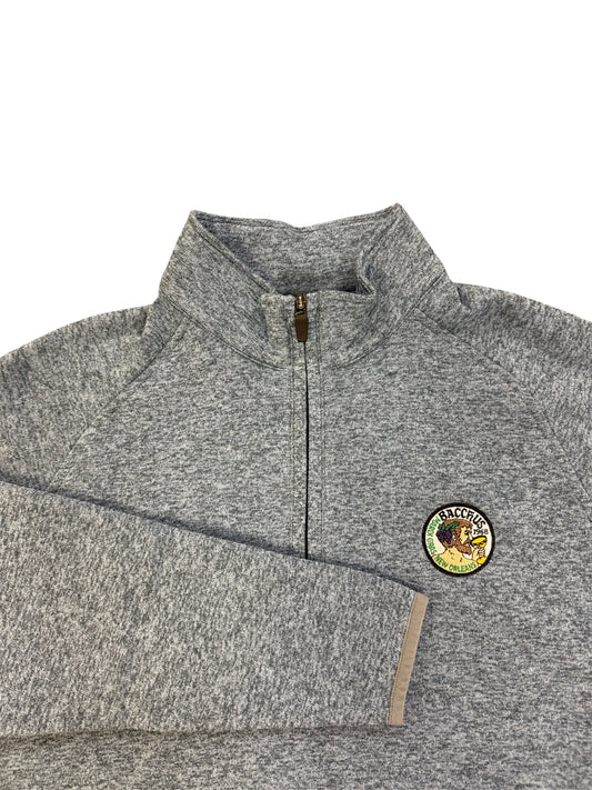 Donald Ross Nairn 1/4 Zip Pullover Ice Lake Blue
