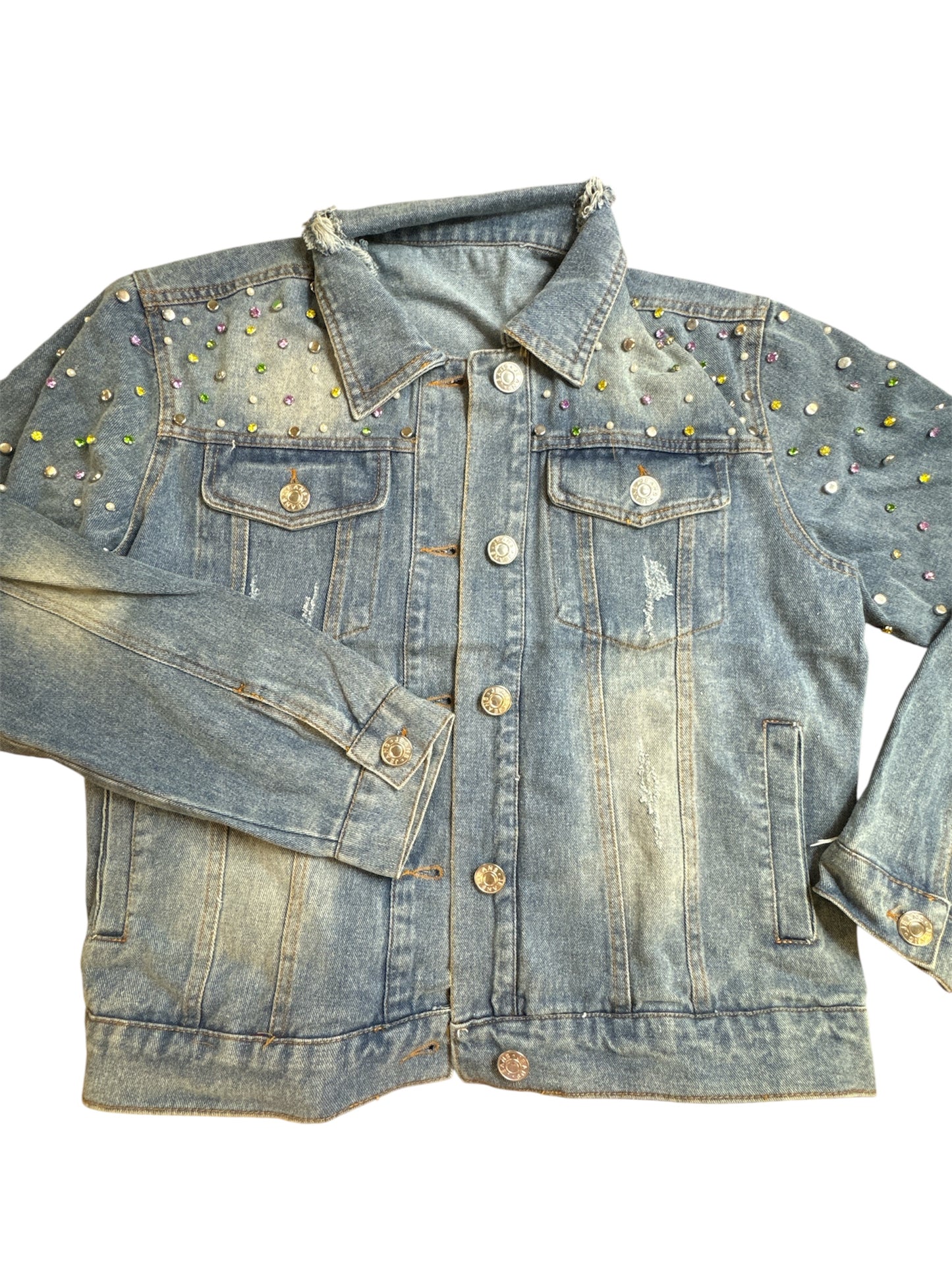 Jean Jacket with King Cake