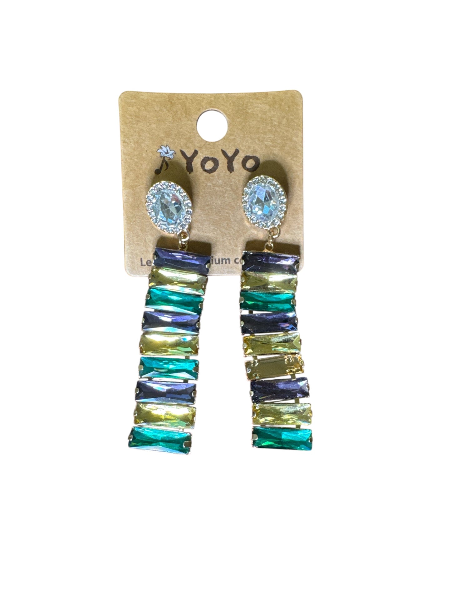 PGG Gem Waterfall Earrings