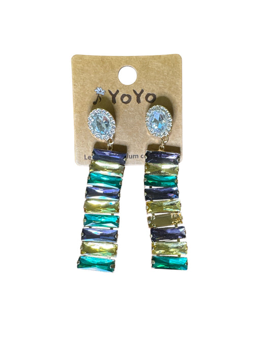 PGG Gem Waterfall Earrings