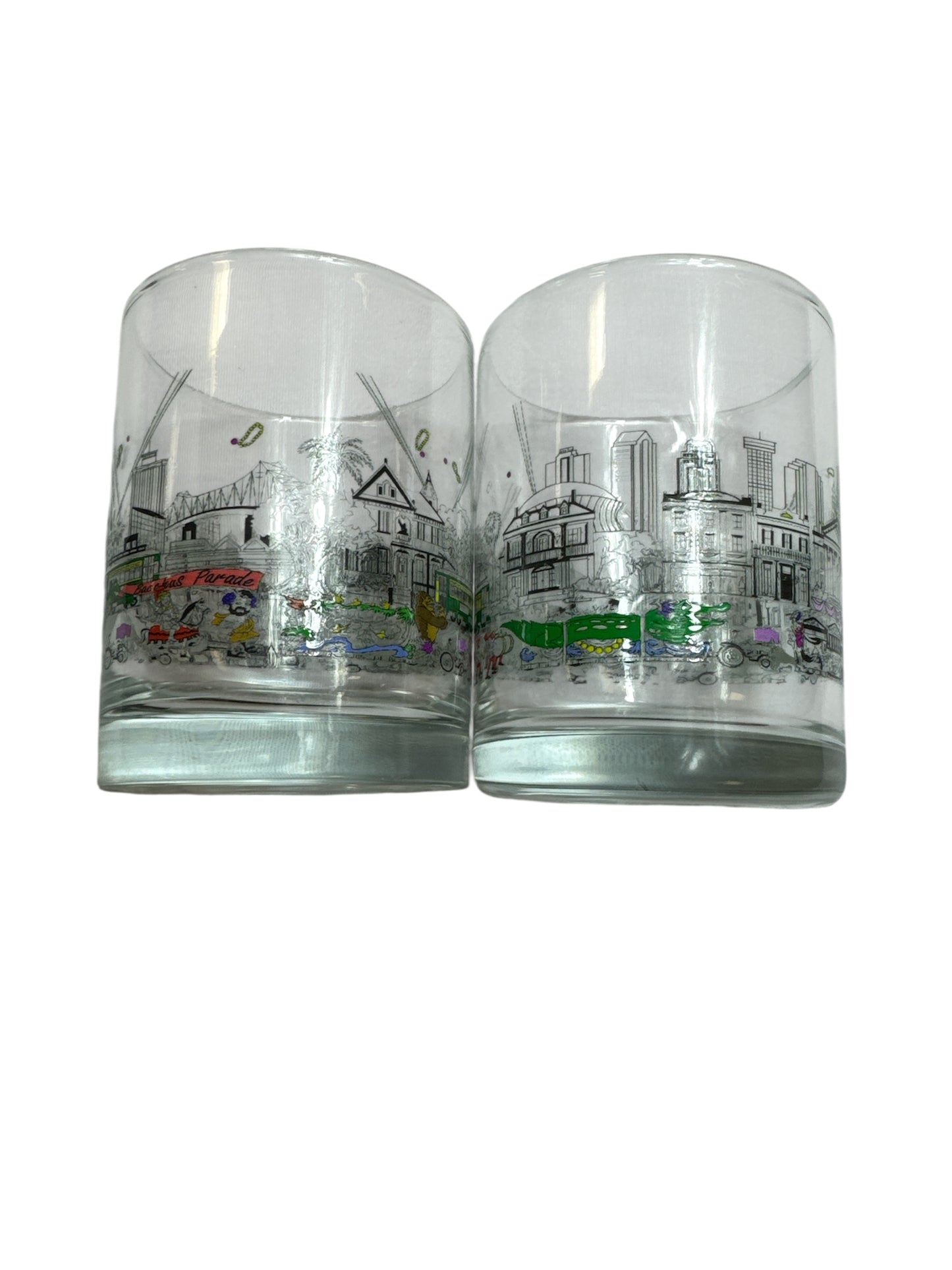Parade Route Rocks Glass