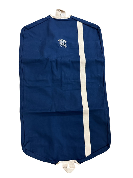 Navy Canvas Garment Bag