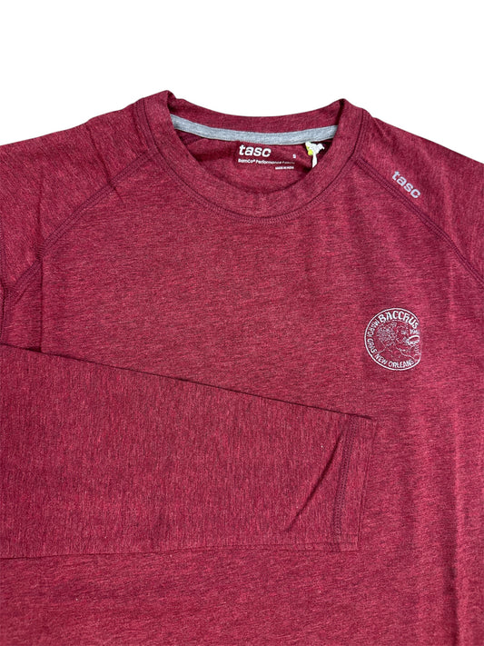 Tasc Brick Heather Long Sleeve Carrollton T-Shirts