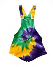 PGG Mardi Gras Overalls