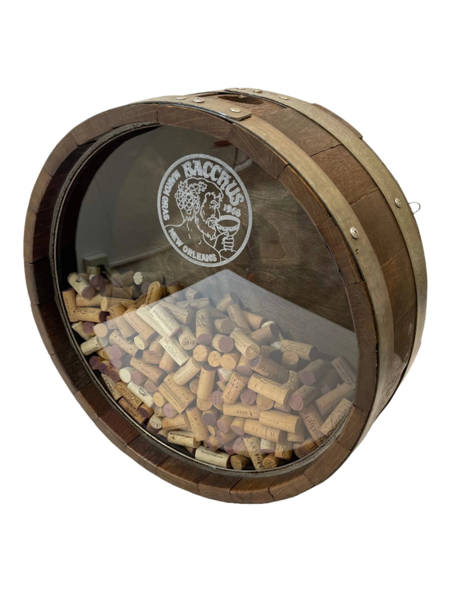 Wine Barrel Cork Display
