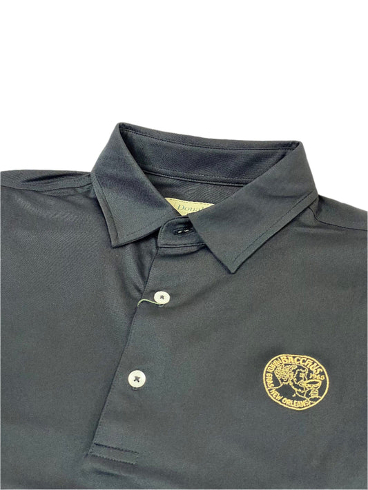 Donald Ross Black Polo (Runs large)