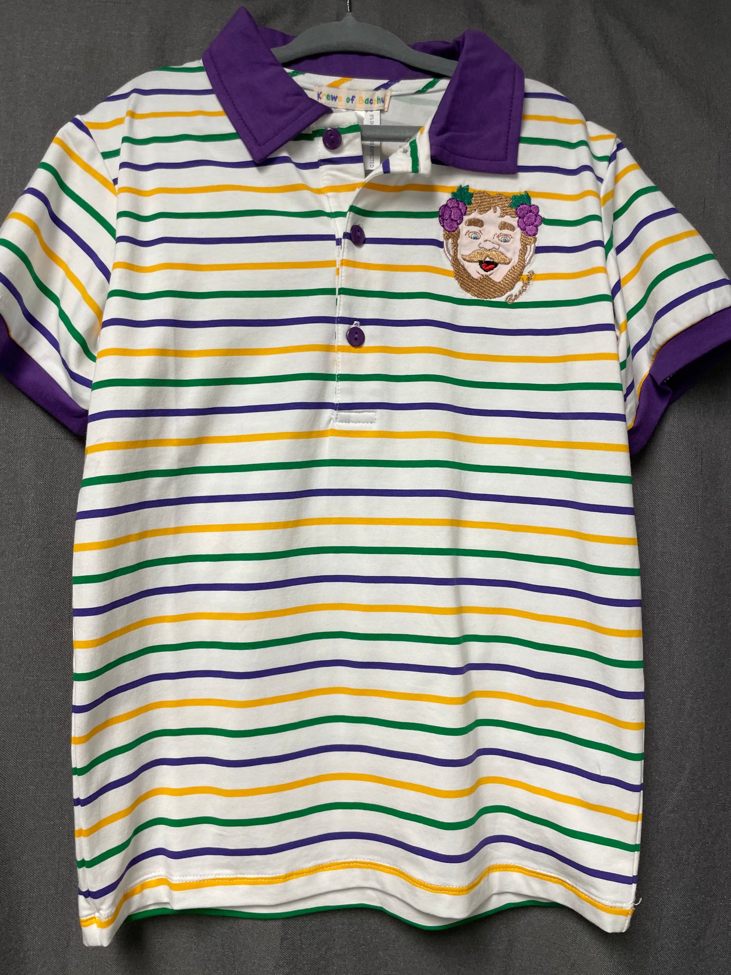 Bacchus Applique Boy's Polo