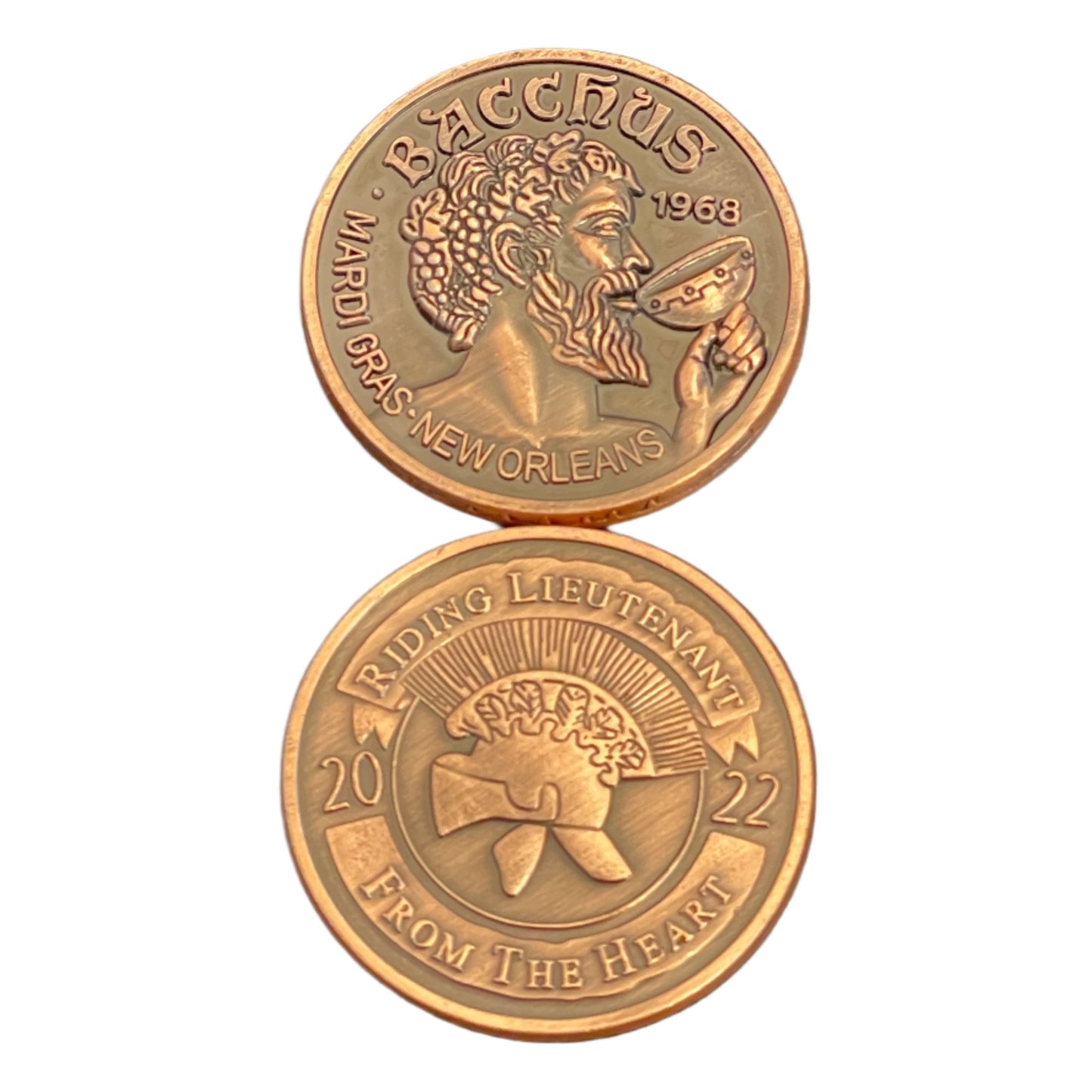 2022 Antique Bronze Riding Lieutenant Doubloon