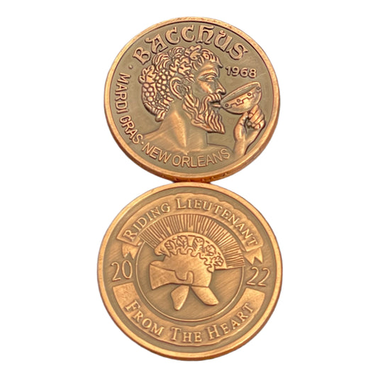 2022 Antique Bronze Riding Lieutenant Doubloon