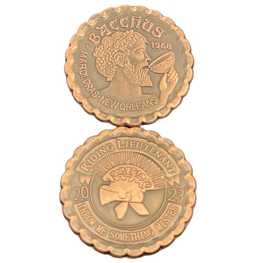 2023 Riding Lieutenant Antique Bronze Doubloon