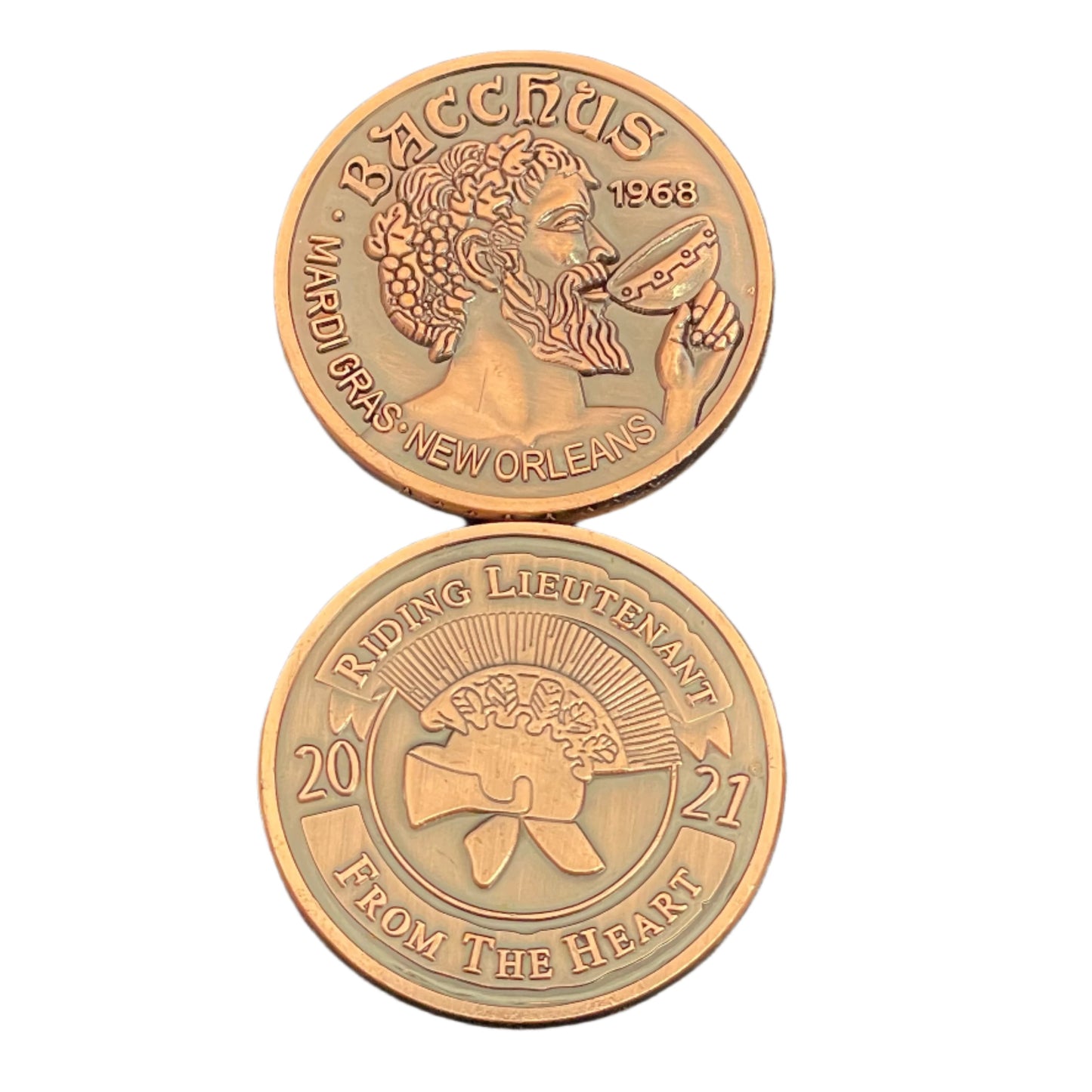 2021 Riding Lieutenant Antique Bronze Doubloon