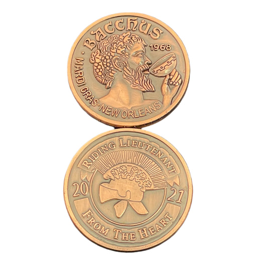 2021 Riding Lieutenant Antique Bronze Doubloon