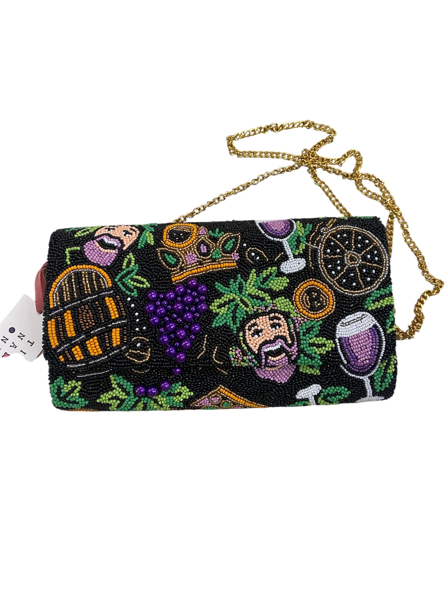 Beaded Bacchus Purse
