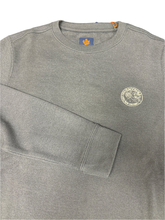 Donald Ross Oban Crewneck Pullover Charcoal