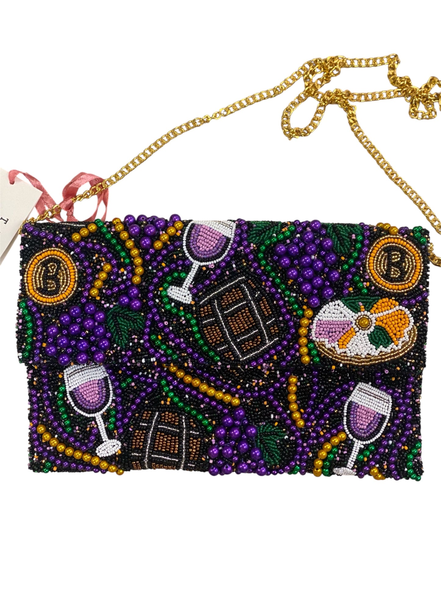 Beaded Bacchus Purse