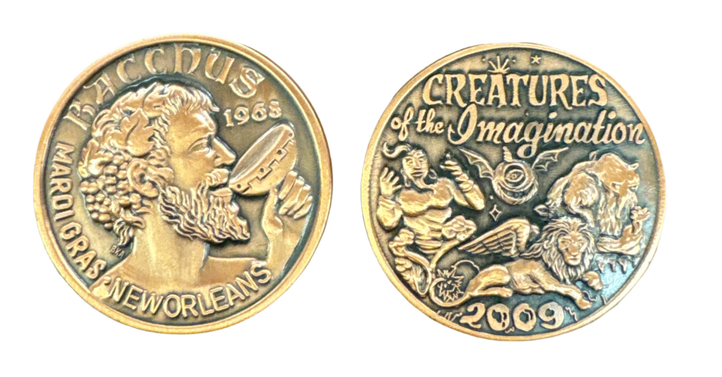 2009 Theme Antique Bronze Doubloon