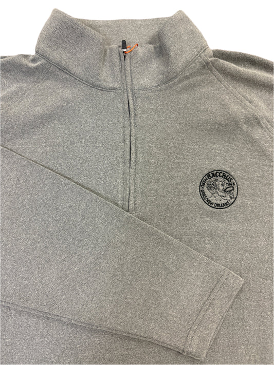 Donald Ross Louie 1/4 Zip Pullover Grey