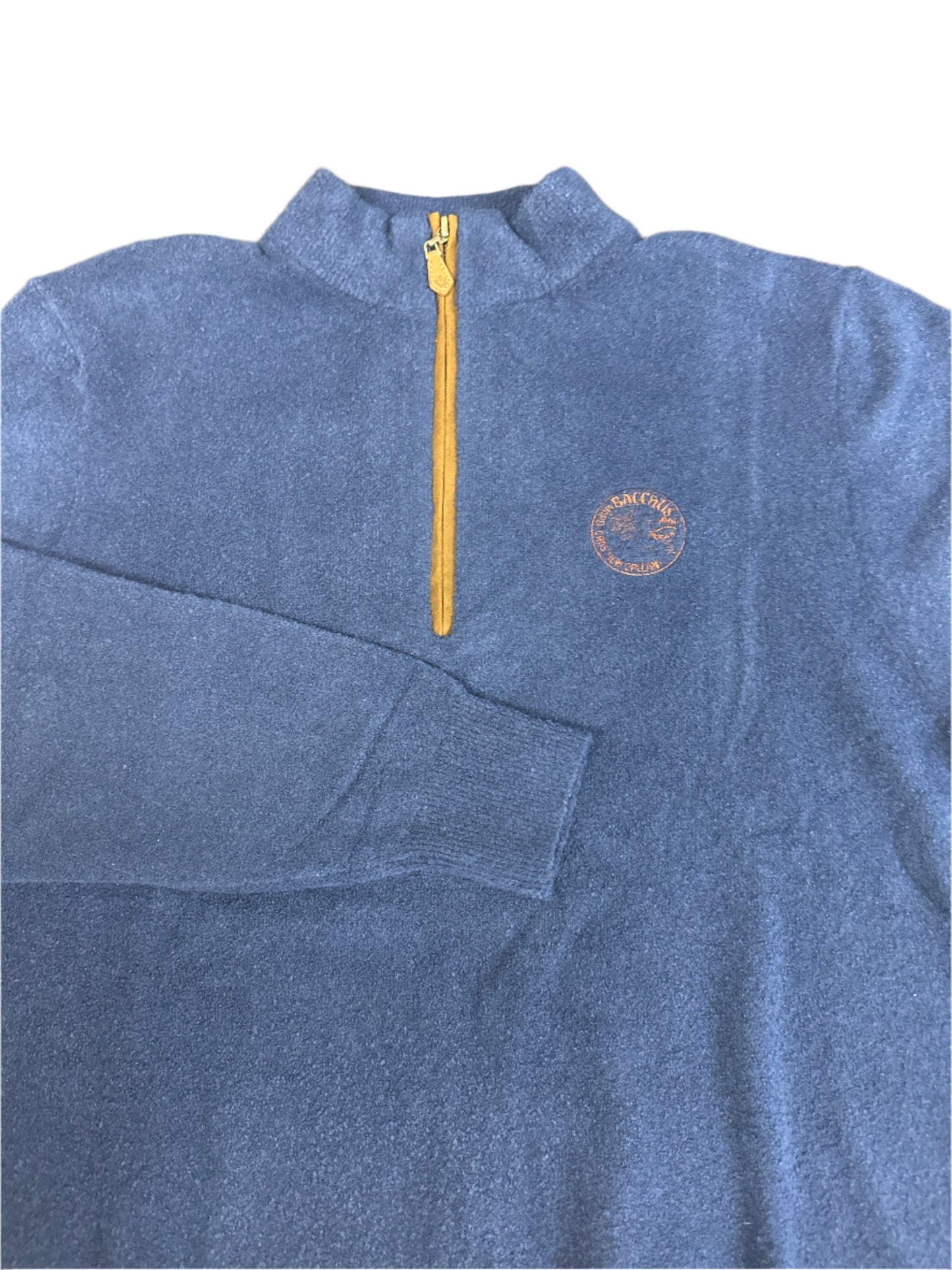 Donald Ross Newton 1/4 Zip Pullover Navy