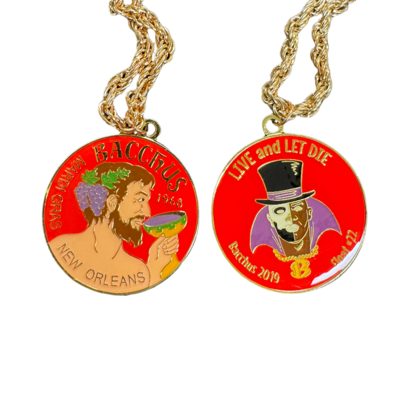 2019 Live and Let Die Multi Float Doubloon on Chain