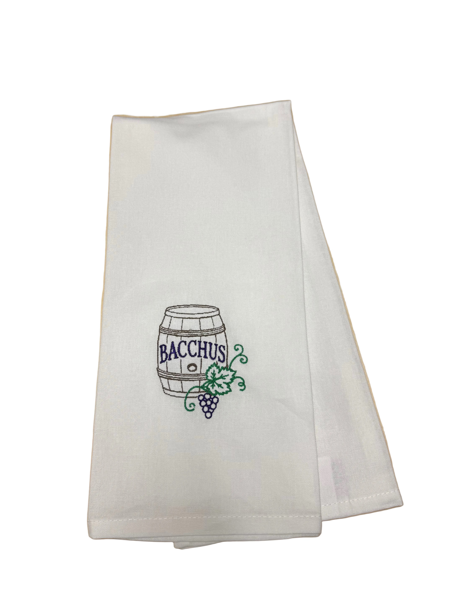 Barrel Embroidered Towel