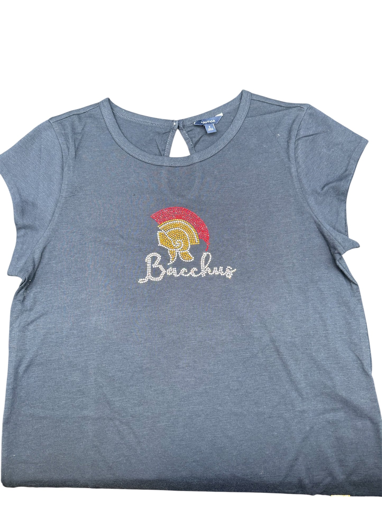 Ladies Helmet Rhinestone Nautica Shirt