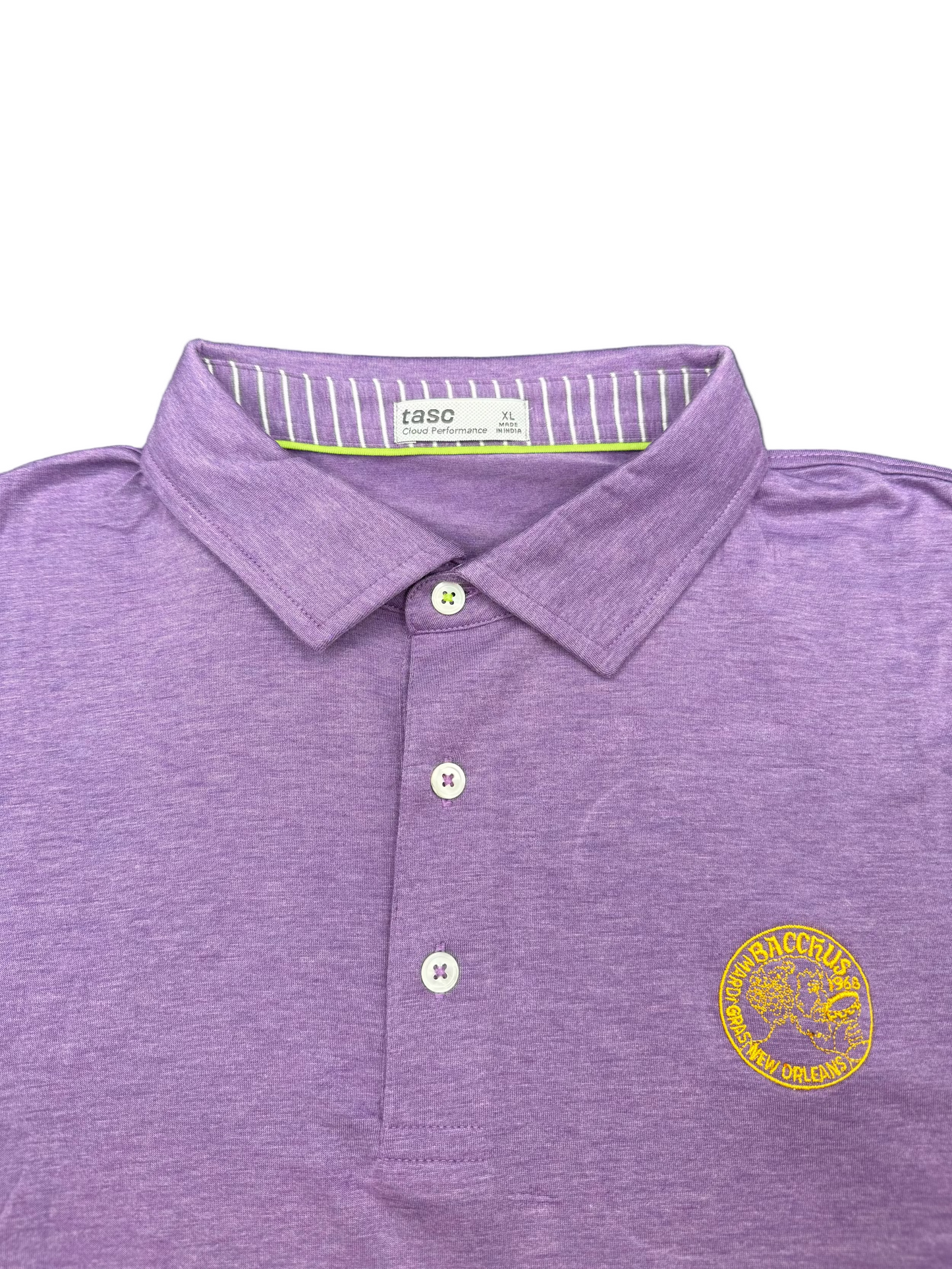 Tasc Cloud Polo Shirt Paradise Heather