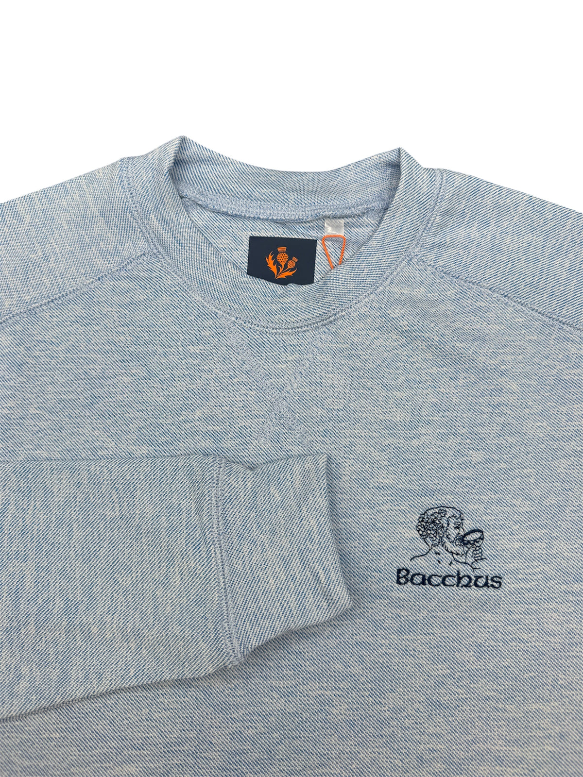 Donald Ross Beckett Crewneck Pullover Santorini