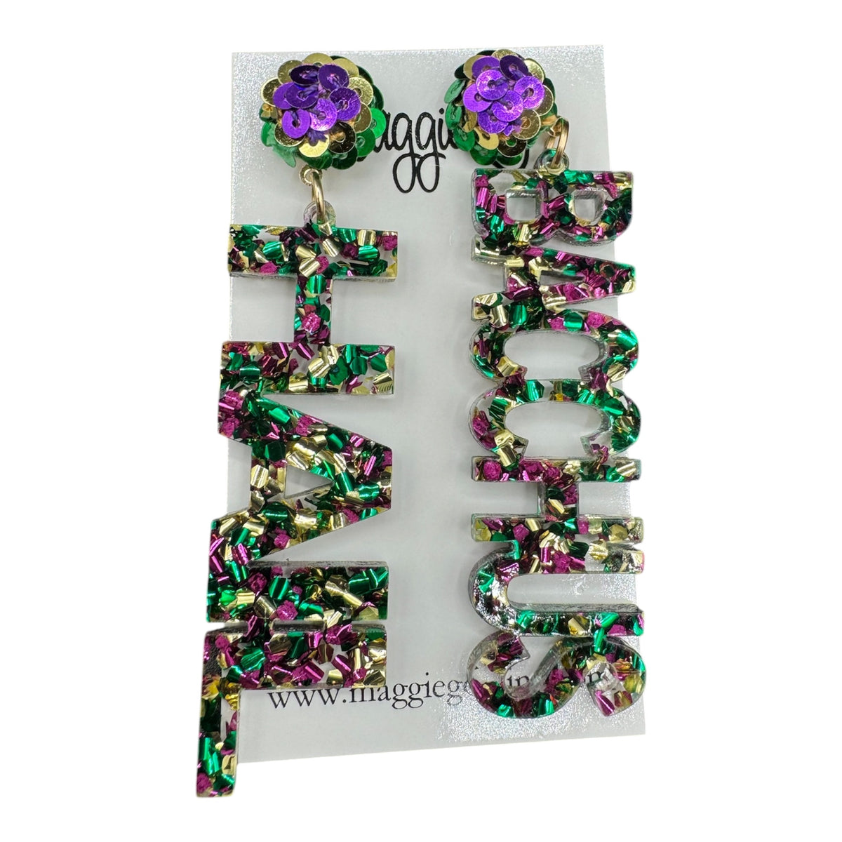 Acrylic Earrings (2 Styles)