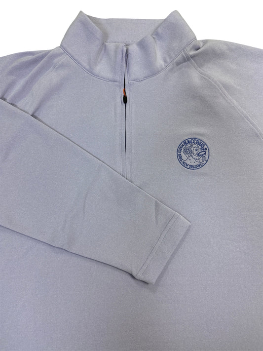 Donald Ross Louie 1/4 Zip Pullover Lavender