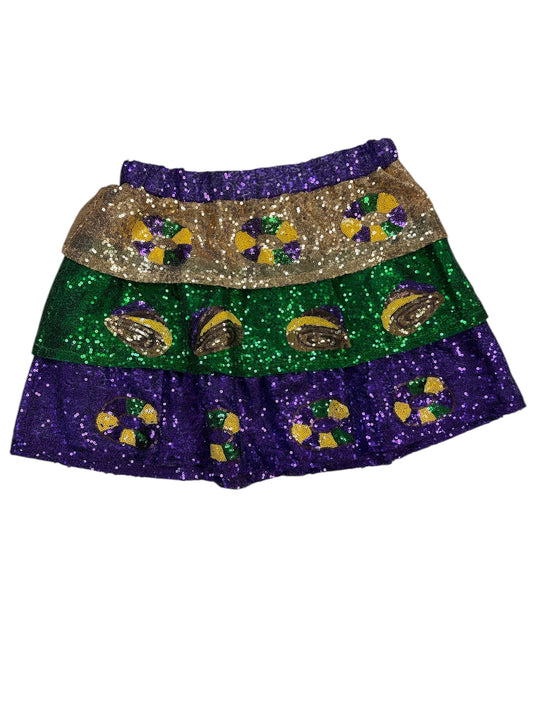 PGG Sequin King Cake Skirt