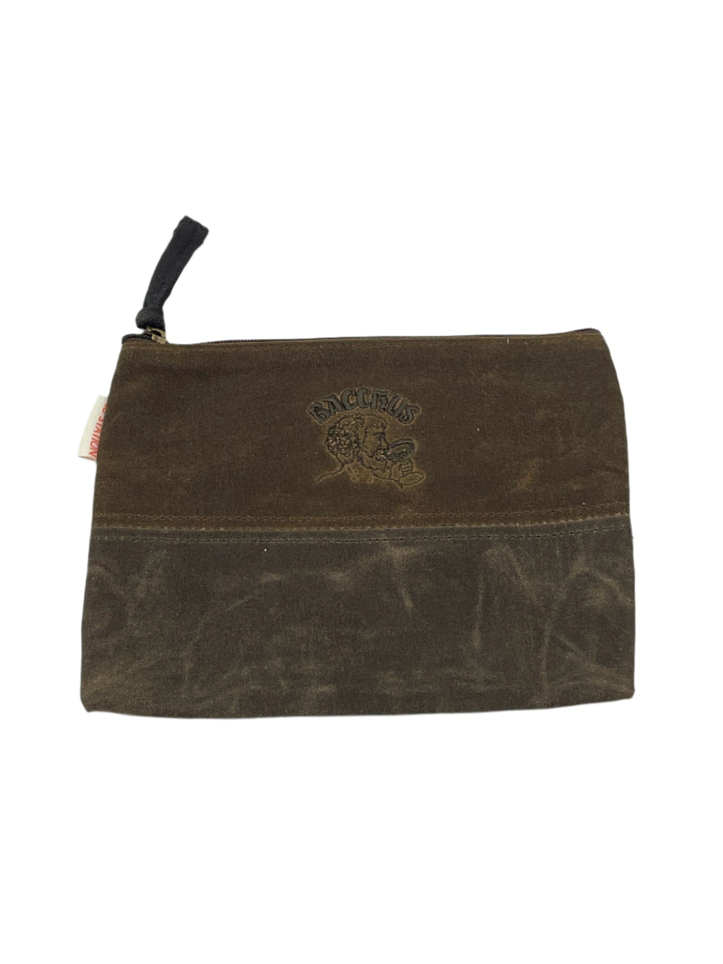 Waxed Canvas Cosmetic Bag - Multiple Colors