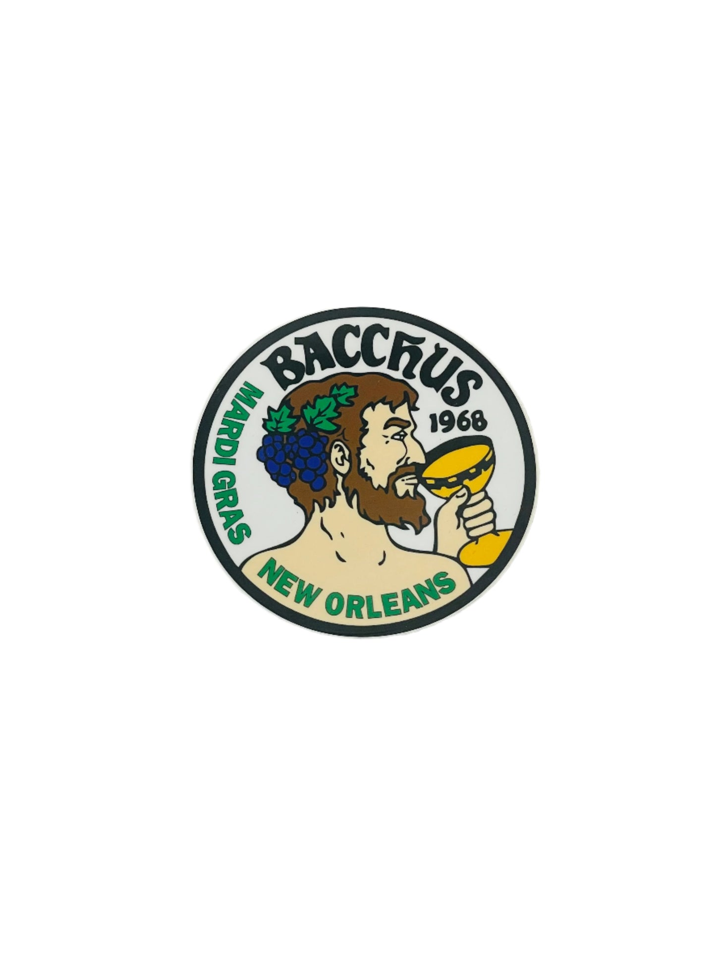 Bacchus Crest Sticker