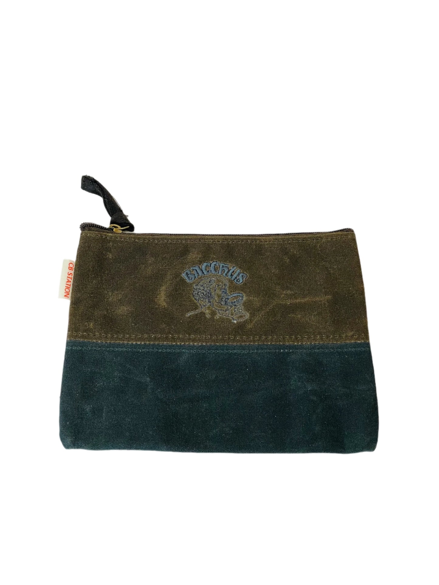 Waxed Canvas Cosmetic Bag - Multiple Colors