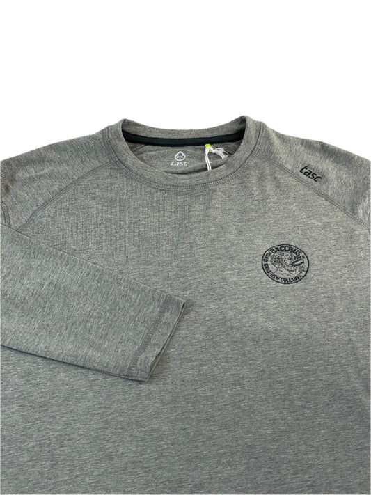 Tasc Gray Heather Long Sleeve Carrollton T-Shirts