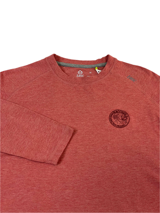 Tasc Earth Red Heather Long Sleeve Carrollton T-Shirts